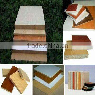 Lower price 16mm Melamine particle board/Melamine chipboard/Melamine boards