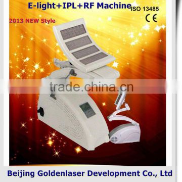 2013 Exporter E-light+IPL+RF machine elite epilation machine weight loss elos elight machine
