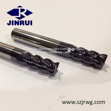 JR133 2 flute 3 flute 4 flute 3mm-16mm cnc carbide end mills