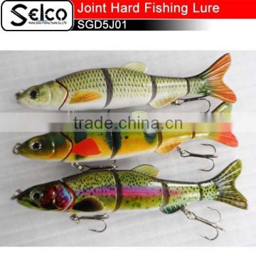 SGD5J01 Five-section Dace Joint plastic lure 6.5"