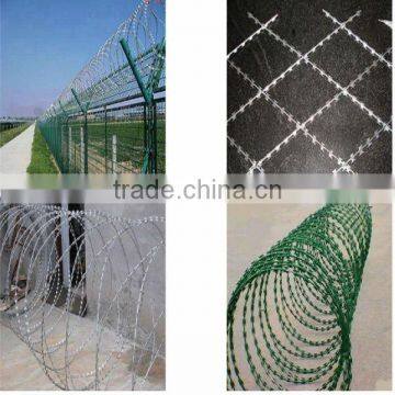 pvc coated welded razor Barbed Wire Mesh