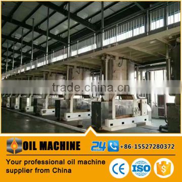 100TPD Automatic cotton seed oil extraction press cotton seed oil processing plant with CE