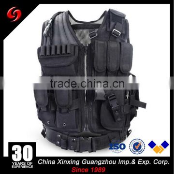 600D polyester oxford CS combat Tactical vest in Multicam Black Navy Blue