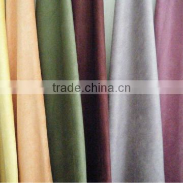 100%POLYESTER SUEDE 75Dx225D,57/58"FOR CLOTHES, SOFA AND CAR SEAT