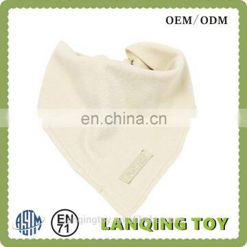 Wholesale Soft Bibs Yellow Cotton Baby Bibs With Buttons