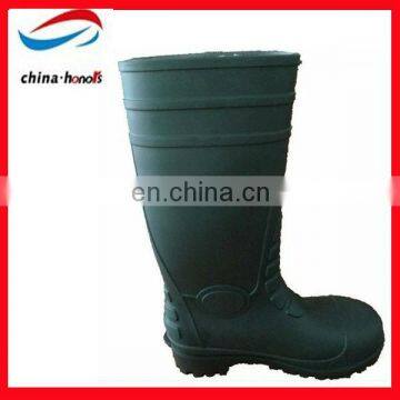 high quality pvc safety boots/industrial safety boots