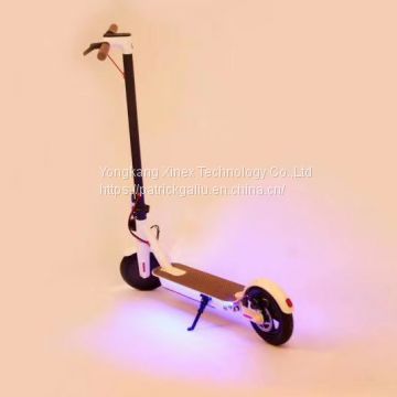8.5  inch Xiaomi M365  folding electric scooter with ambient light new dashboard