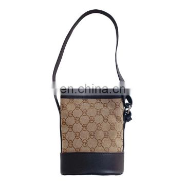 6392/ Hot Sales Fashion Kids Shoulder bag khaki all-matched high quality girl's bag