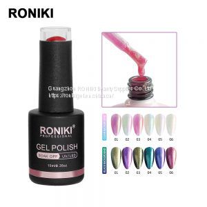 RONIKI 10ml Nail Gel Factory      12 New Rainbow Mermaid Gel      candy color  gel polish