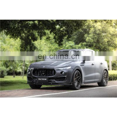 Runde Top Ranking For Maserati Levante Real Carbon Fiber Body Kit Front Lip Rear Diffuser Spoiler Middle Wing