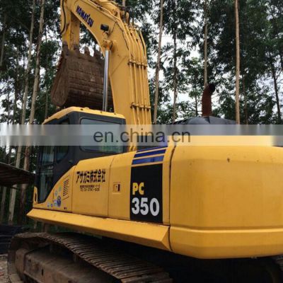used cheap PC350 Komatsu crawler excavator for sale in Shanghai