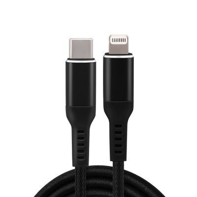New arrival nylon braided USB-C to lightning charging cable mfi certified 20W PD fast charger for iPhone 12