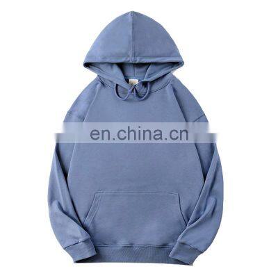 High quality hooded Hoodies for Men cotton Fabric Pullover hoodie plus size Cotton Blank Design