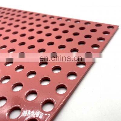 Round Hole Galvanized Perforated Metal  Screen Ceiling Mesh