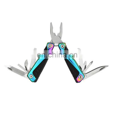 2020 hot selling multi-function Tool 13 in 1 multi-function wire cutter household screw Pliers Outdoor Knife