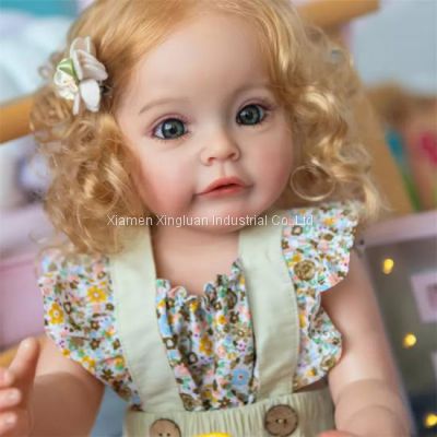 Wholesale Cute Baby Doll Girl Live Doll Realistic Silicone Reborn Baby Toys Reborn Dolls