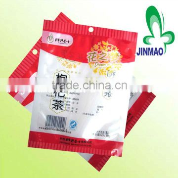Clear heat resistant plastic medicine package bag