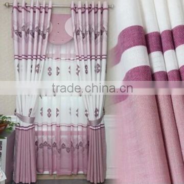 modern new design fabric blackout curtains for living room high quality supplier