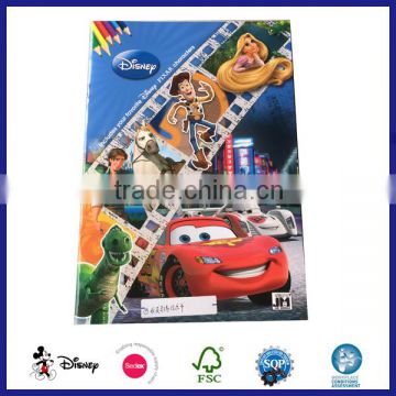 2016 Factory Direct Sale cheap price coloring book for kids filling colour
