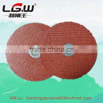 496 LGW ABRASIVE 107*1.2*16 RED sharp cutting wheel for THAILAND MARKET