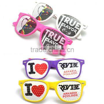 Fashional Retro Specs, Customized Pinhole glasses, Party glasses, Sticker pinhole glasses