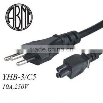 Brazil inmetro standard power cord