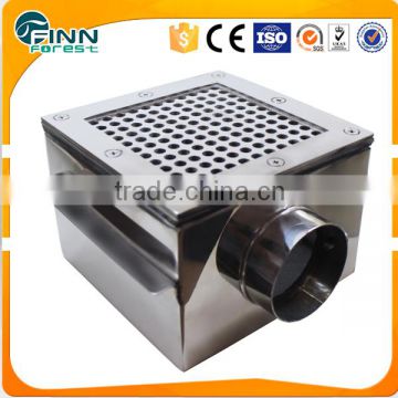Concrete and liner swimming pool water return and inlet fitting stainless steel main drain