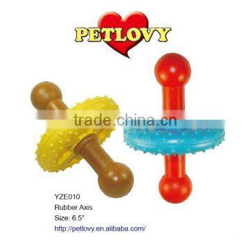 HOT ITEM 6.5" RUBBER AXIS RUBBER TOY DOG TOY