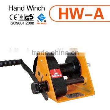types of hand winch