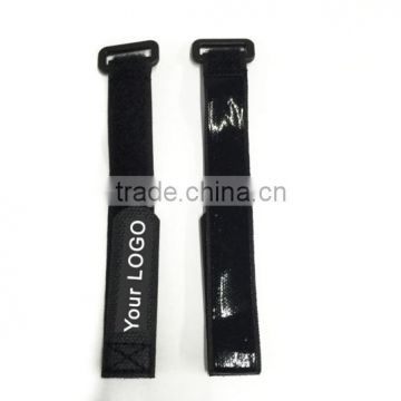 20x200mm non-slip rubber black nyon buckle strap