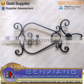 Wrought Iron rosette made by Qingdao BX21.218for fence,gate& stairs