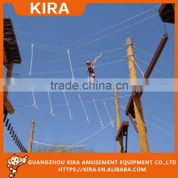 Rope Course and Rock Climbing Adventure