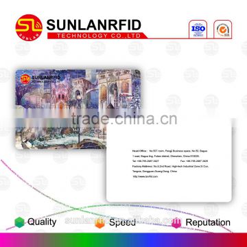 Combo Hybrid Contactless Card 125 kHz Plus 13.56 MHz RFID Blocking Card