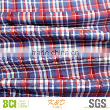 woven polyester cvc tc plaid twill herringbone twill fabric price kg from china suppiler