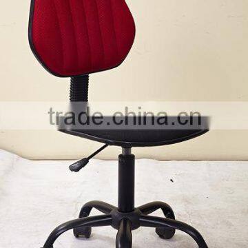 260mm Paint Base Fabric Office Chair Without Arms