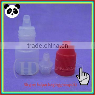 2ml high quality pe ecig oil needle bottle 3ml empty sample bottle dropper bottles with labels tamper evident cap