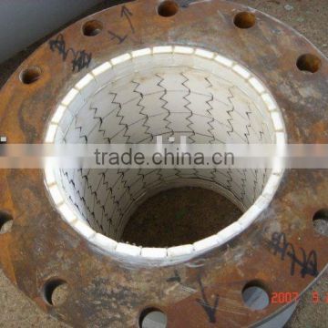 Ceramic lining elbow and fittings steel pipe