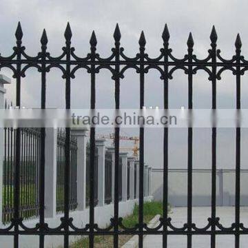 attractive fashion aluminum fences with famous brand