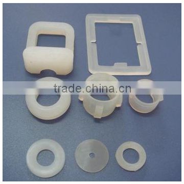 clear silicone o-ring/elastic rubber o-ring/clear rubber o-rings