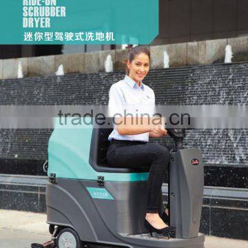 HY55B Ride-on Scrubber Dryer, small size driving type washing machine