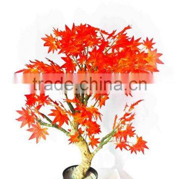 Supply artificial mini maple bonsai tree