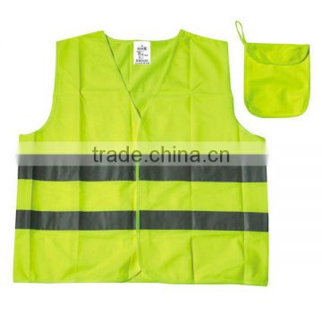 Cheap Price EN471 Approved Yellow Reflective Roadway Satety Vest Fabric