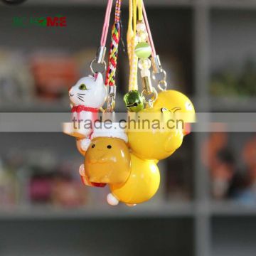 2015 new design products 1 inch beautiful resin keychain