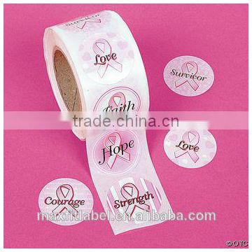 customized full color printing paper sticker