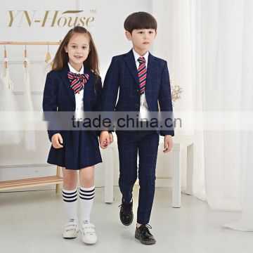 latest dress designs unisex school uniform design by clothing manufacturer