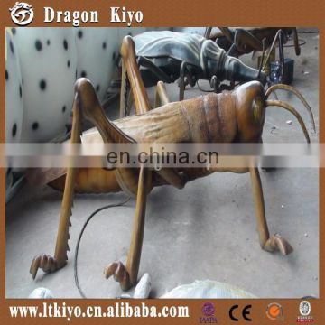 silicone rubber animatronic insects model display shipping from China