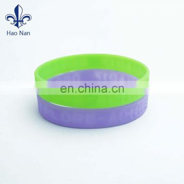 cheap price sale bracelet with silicone in china