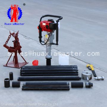 Soil testing drill machine for lab hand held lightweight impact drilling equipment