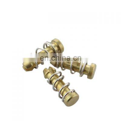 high carbon steel spring flat head screws for plastic