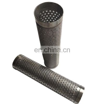 SS304 316L Perforations Replacement Back-up Tube Filter Strainer